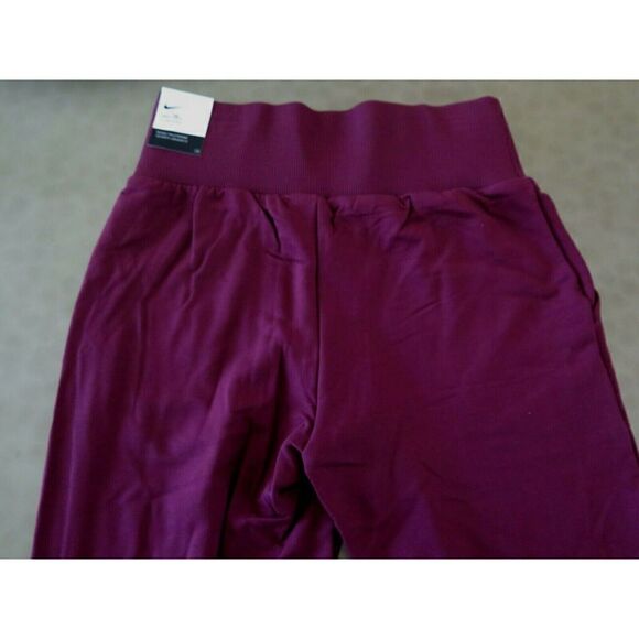 Nike Yoga CJ3827-681 Womens Sz Small Flow Hyper 7/8 Pants Bottoms Maroon Red $90 - Picture 11 of 12